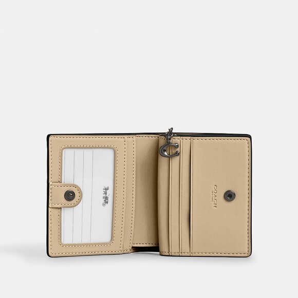 Coach Snap Wallet With Floral Applique NWT - Picture 4 of 4